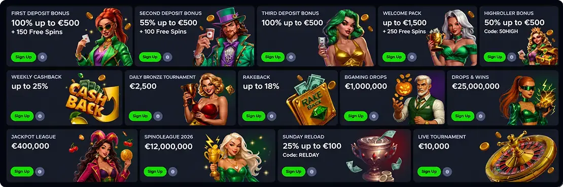 XtraSpin bonuses